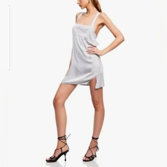 Lioness Dresses & Skirts - New Lioness Andie Mini Dress Sonic Silver - Medium